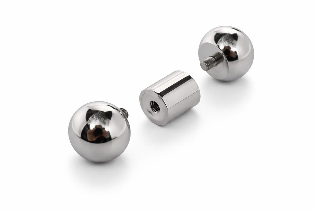 13mm gauge Barbell | Internally threaded 316L stainless steel body jewellery