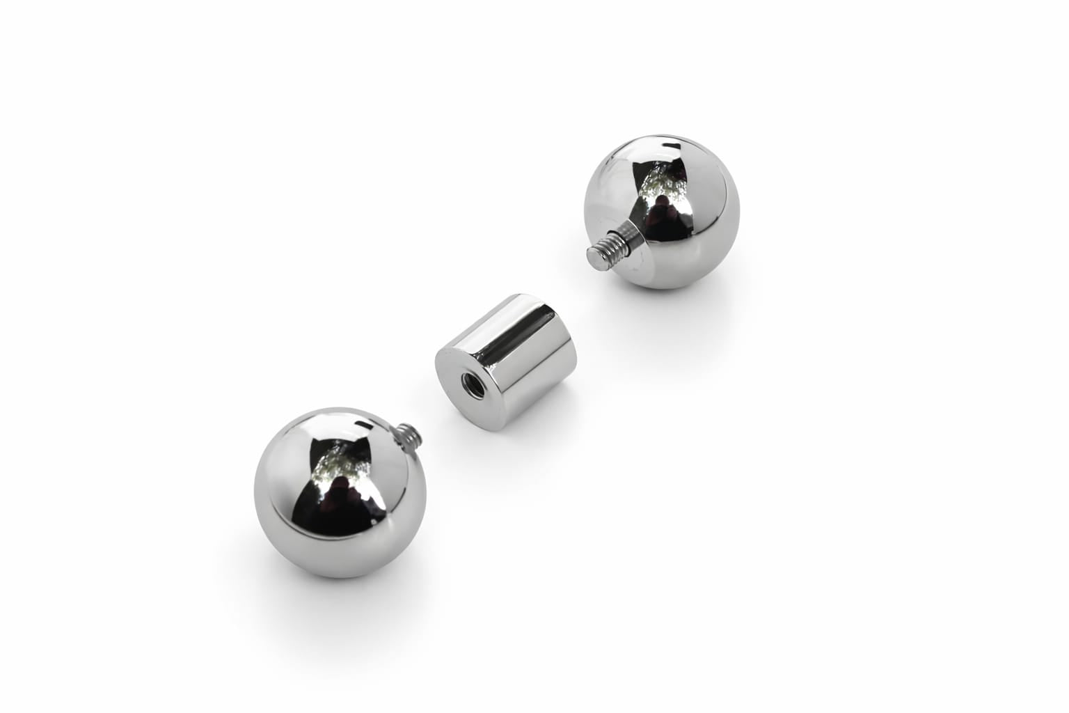 13mm gauge Barbell | Internally threaded 316L stainless steel body jewellery