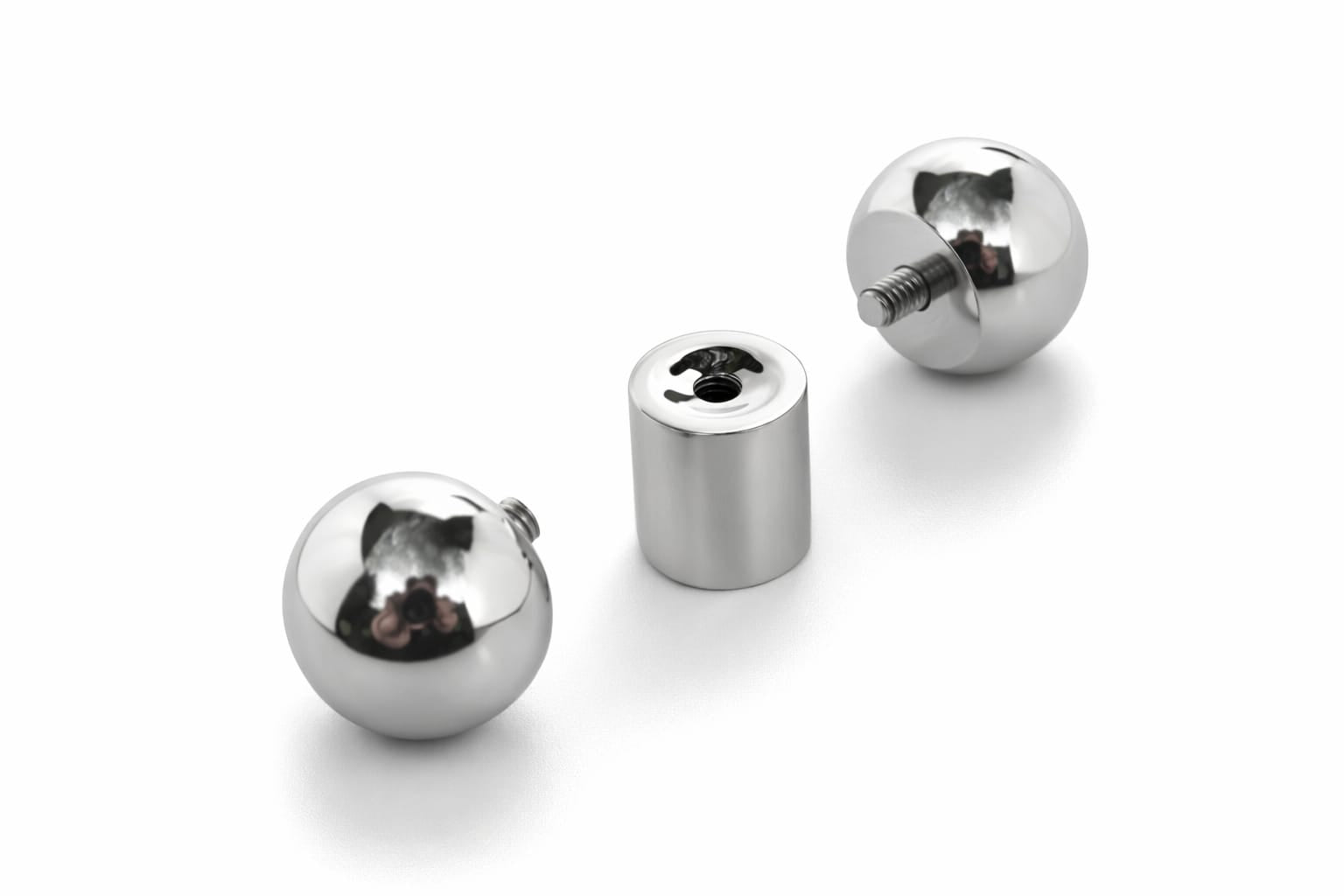14mm gauge Barbell | Internally threaded 316L stainless steel body jewellery