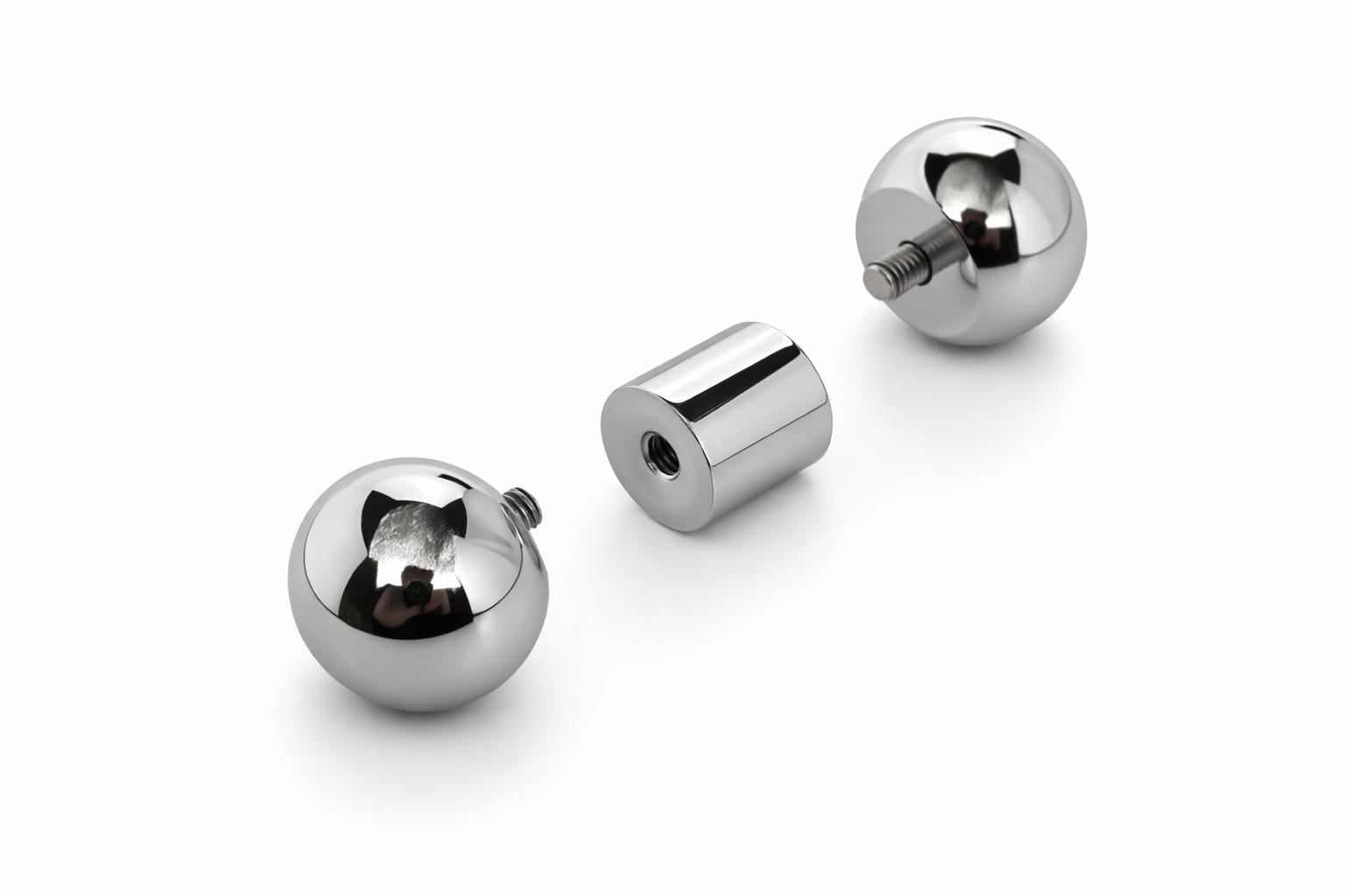 14mm gauge Barbell | Internally threaded 316L stainless steel body jewellery