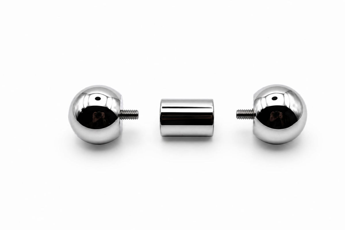 10mm gauge (00g) Barbell | Internally threaded 316L stainless steel body jewellery