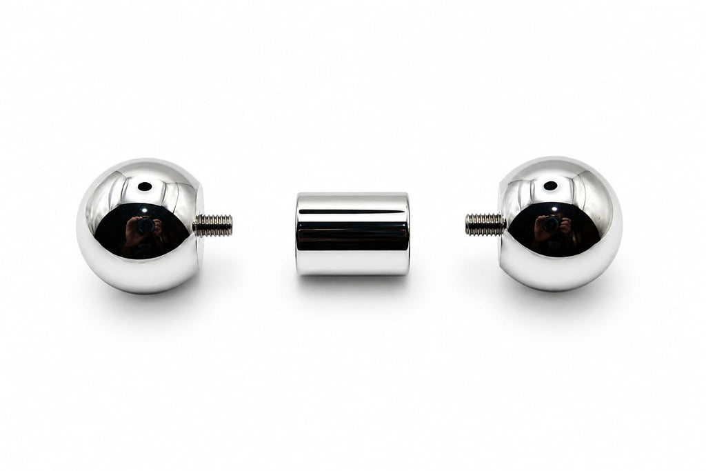10mm gauge (00g) Barbell | Internally threaded 316L stainless steel body jewellery