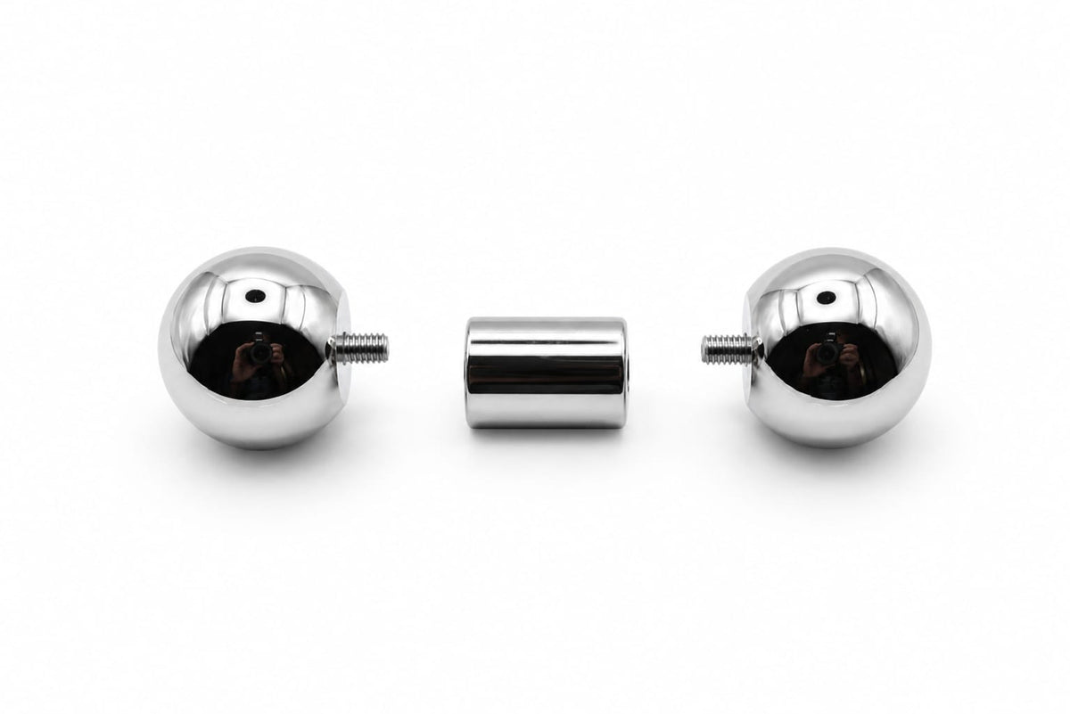 10mm gauge (00g) Barbell | Internally threaded 316L stainless steel body jewellery