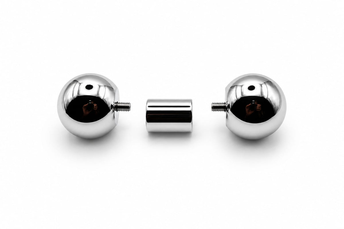 10mm gauge (00g) Barbell | Internally threaded 316L stainless steel body jewellery