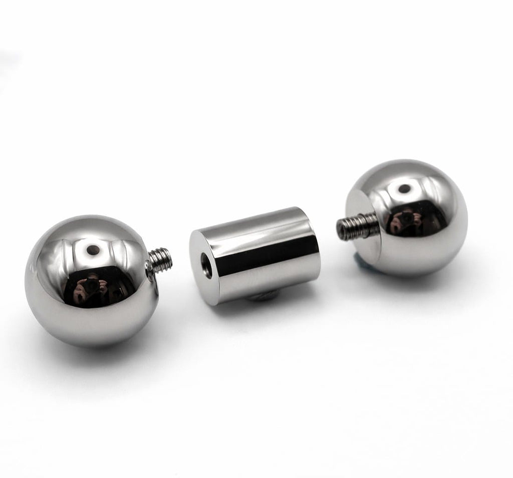 12mm gauge Barbell | Internally threaded 316L stainless steel body jewellery