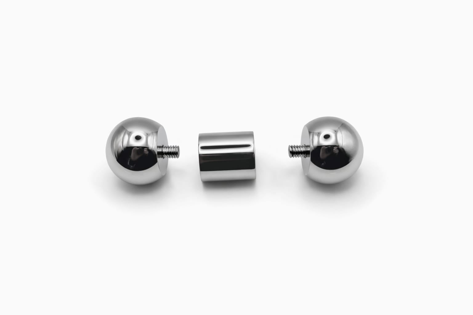 14mm gauge Barbell | Internally threaded 316L stainless steel body jewellery