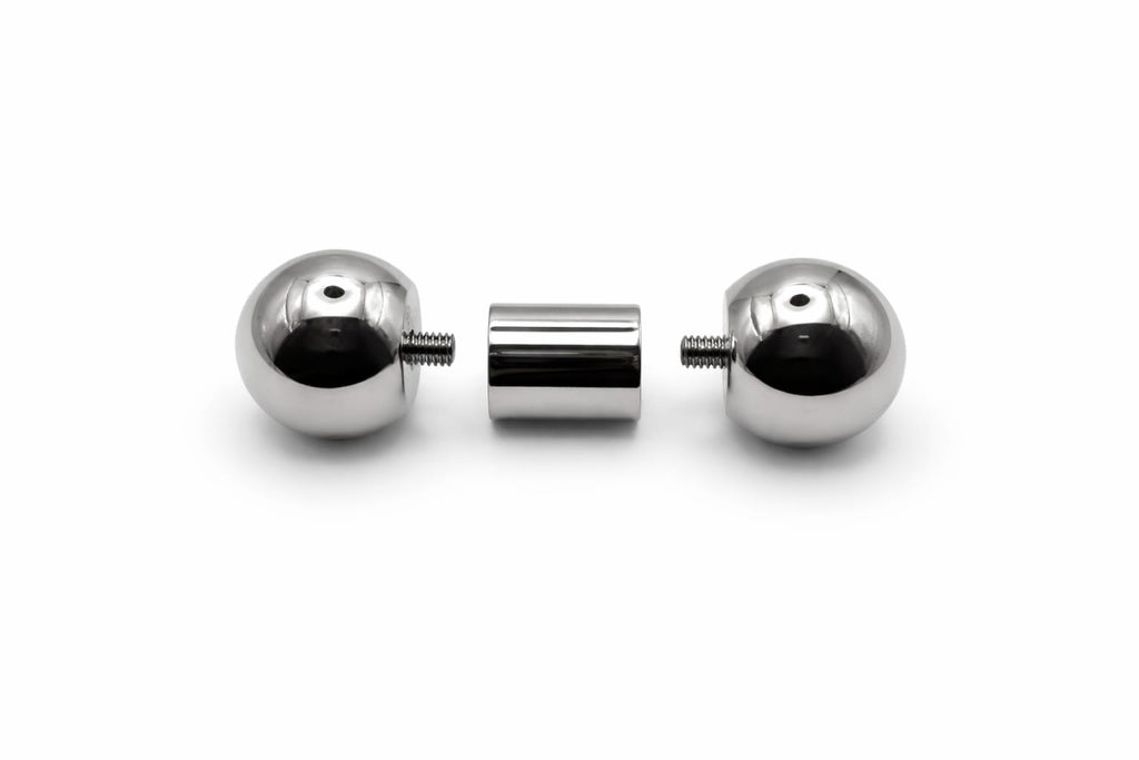 14mm gauge Barbell | Internally threaded 316L stainless steel body jewellery
