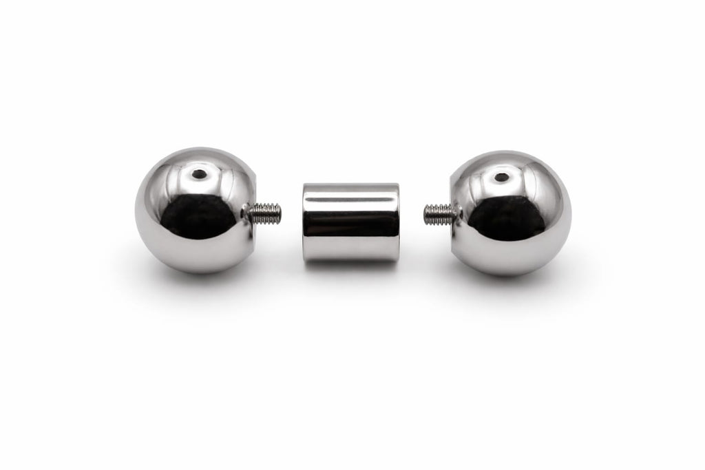 14mm gauge Barbell | Internally threaded 316L stainless steel body jewellery
