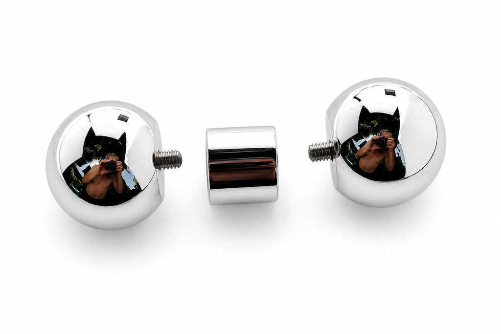 15mm gauge Barbell | Internally threaded 316L stainless steel body jewellery