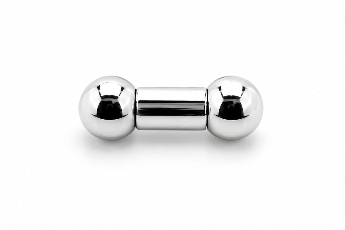 8mm gauge (0g) Barbell | Internally threaded 316L stainless steel body jewellery