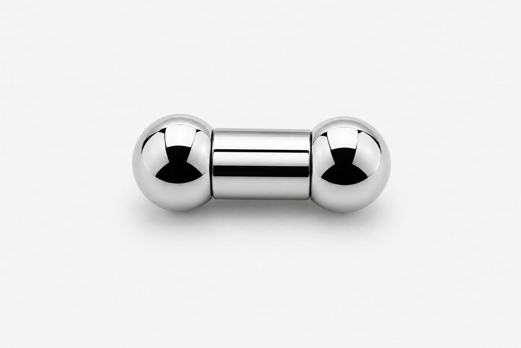 9mm gauge Barbell | Internally threaded 316L stainless steel body jewellery