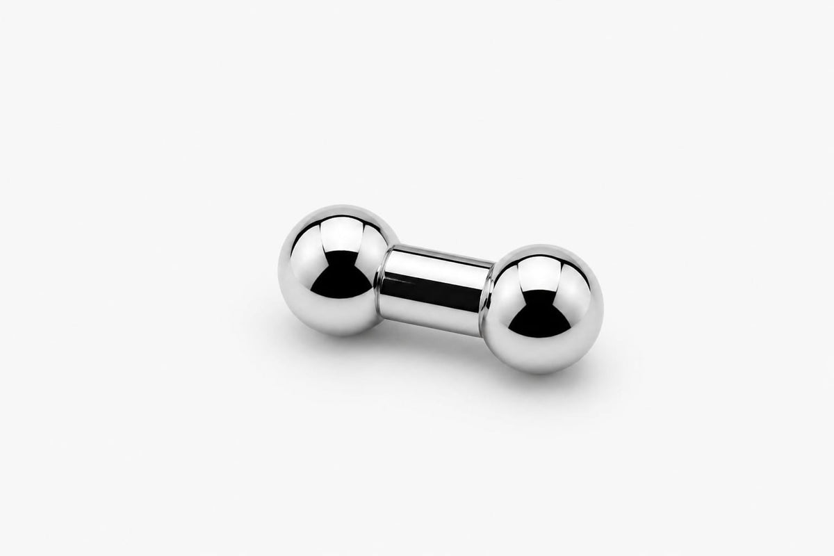 9mm gauge Barbell | Internally threaded 316L stainless steel body jewellery
