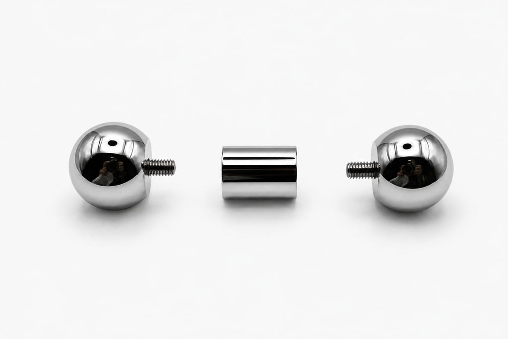 9mm gauge Barbell | Internally threaded 316L stainless steel body jewellery