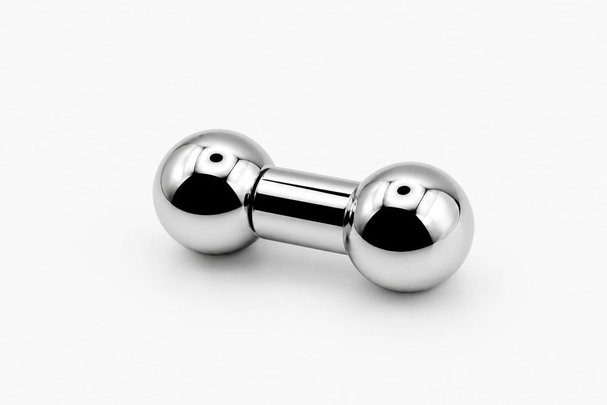 9mm gauge Barbell | Internally threaded 316L stainless steel body jewellery