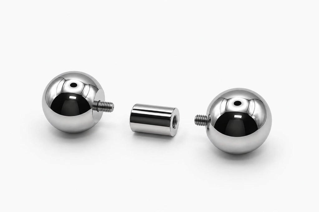 9mm gauge Barbell | Internally threaded 316L stainless steel body jewellery