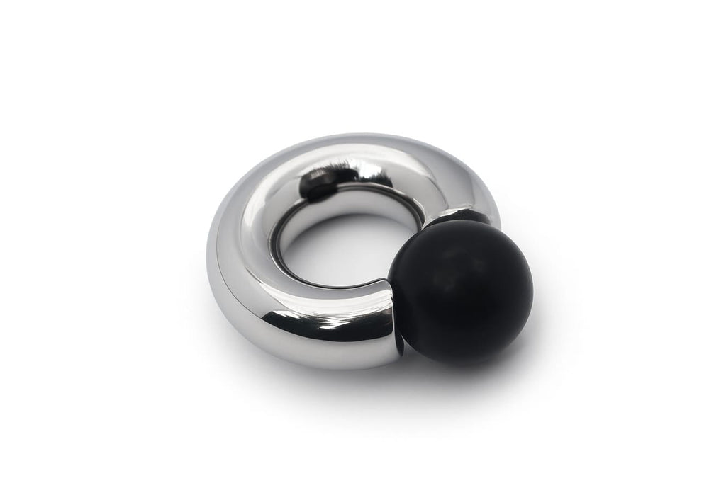 Blackmoon Mega Mini Monster Ring 8mm gauge | 12mm internal diameter | 12.7mm ball | 316L stainless steel