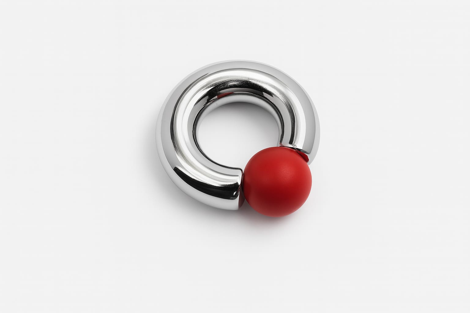 Mega Mini Monster Ring 8mm gauge (0g) | 12mm internal diameter | 316L stainless steel body jewellery