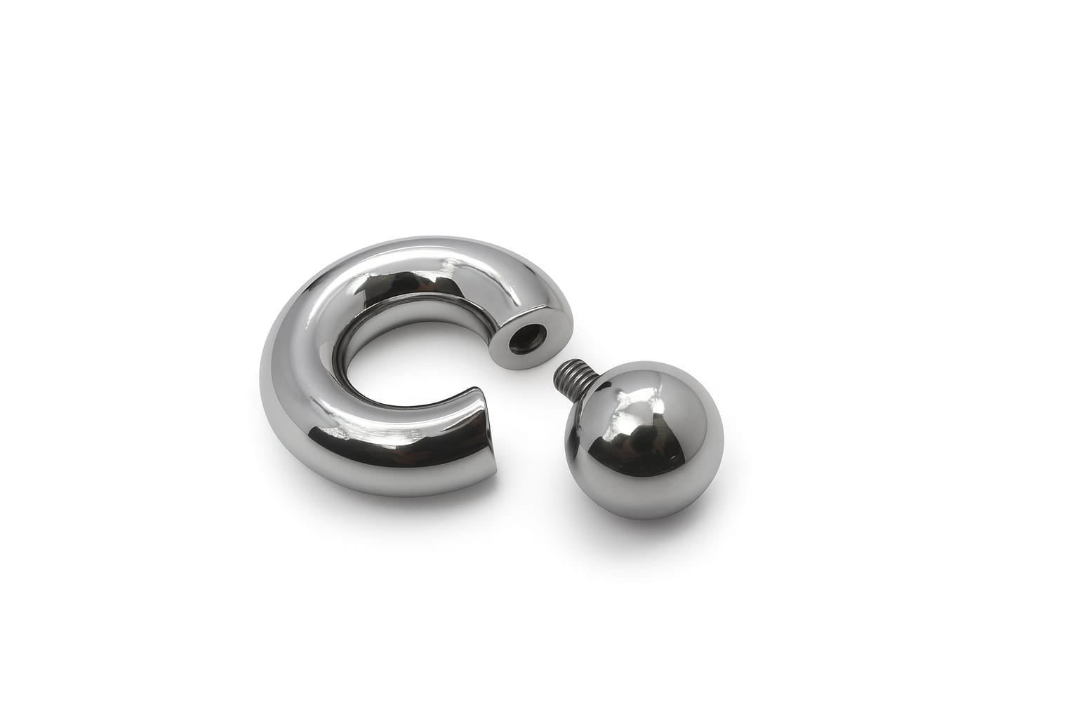Mega Mini Monster Ring 8mm gauge (0g) | 12mm internal diameter | 316L stainless steel body jewellery