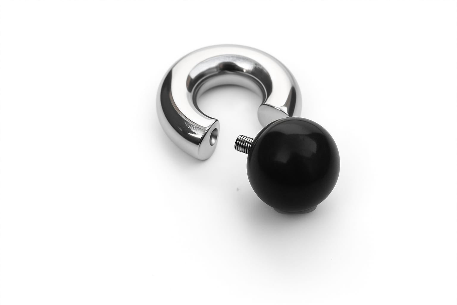 Mega Mini Monster Ring 8mm gauge (0g) | 12mm internal diameter | 316L stainless steel body jewellery