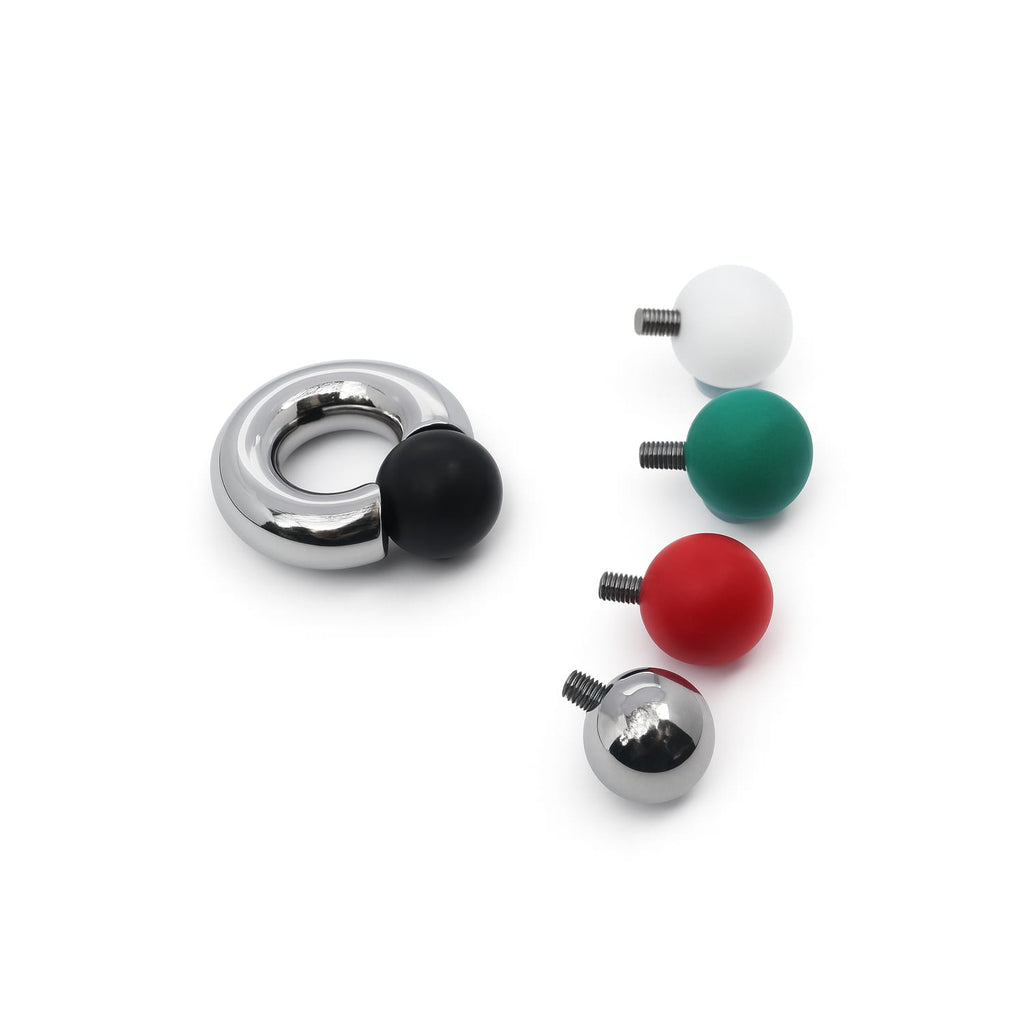 Mega Mini Monster Ring 8mm gauge (0g) | 12mm internal diameter | 316L stainless steel body jewellery