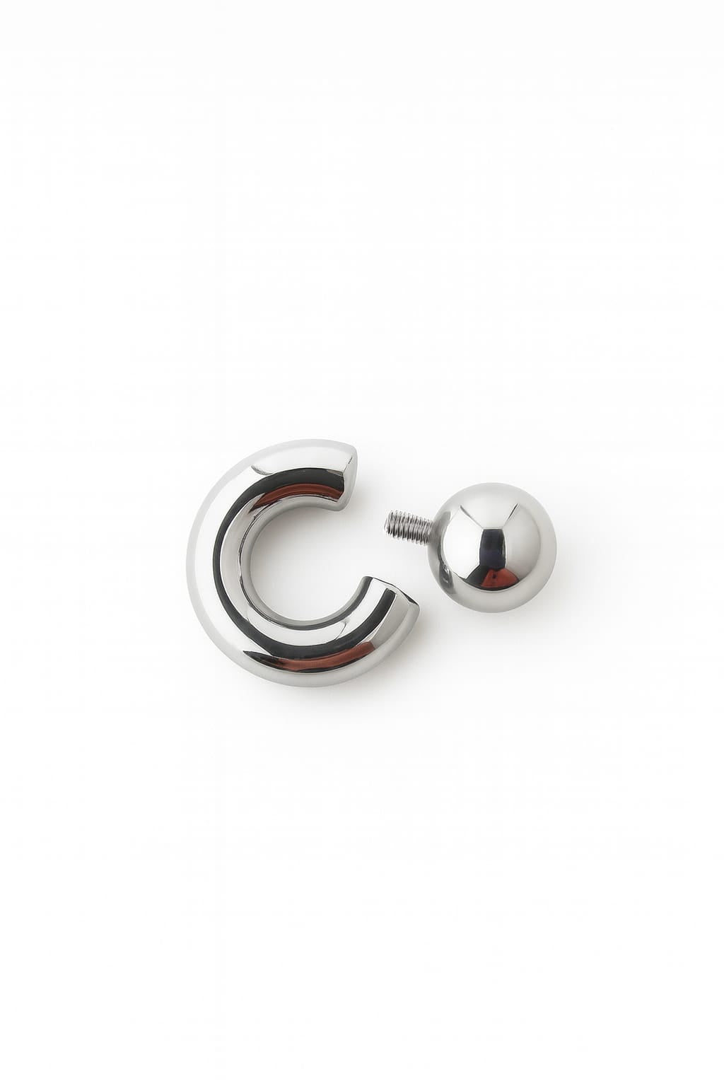 Mega Mini Monster Ring 8mm gauge (0g) | 12mm internal diameter | 316L stainless steel body jewellery