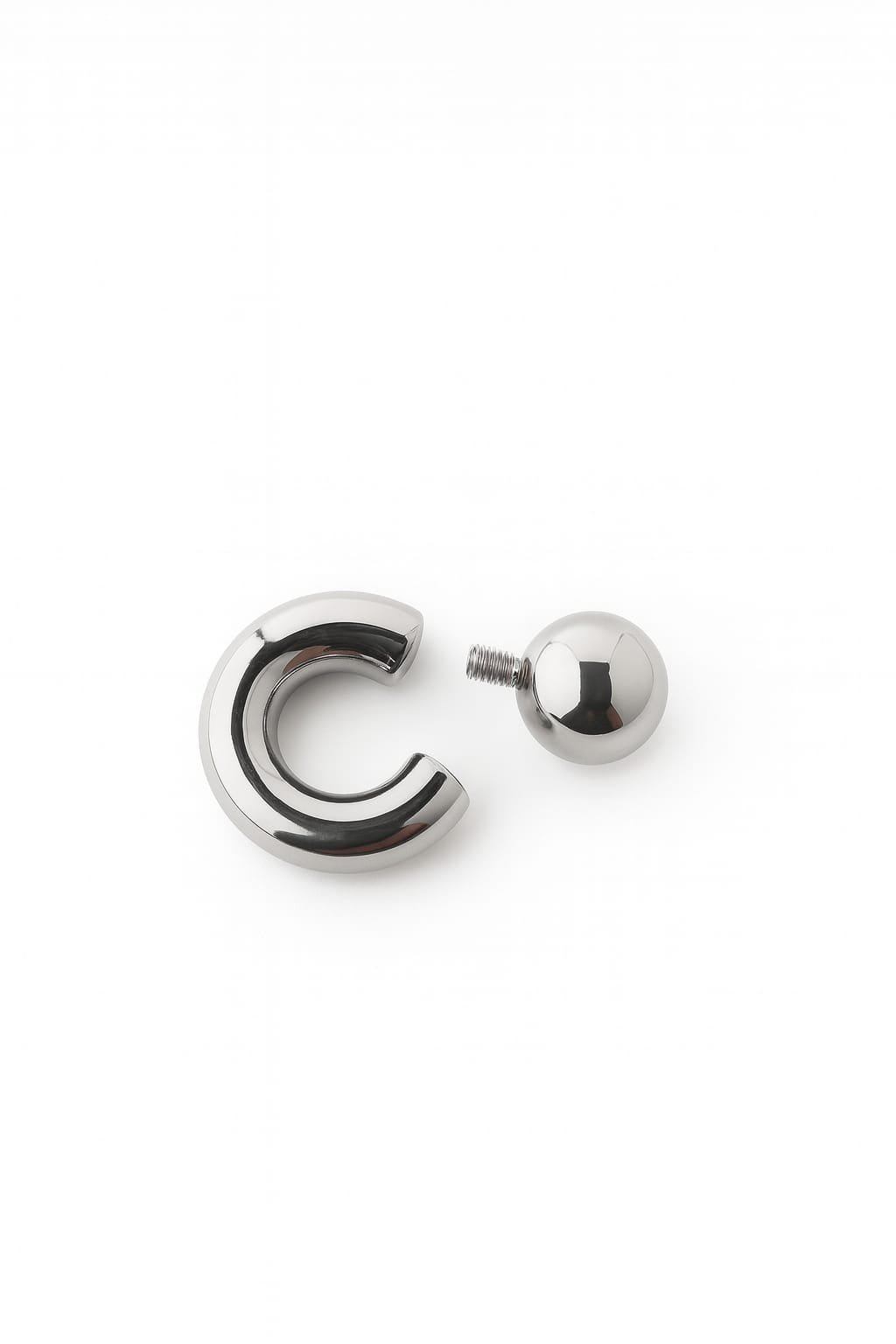 Mega Mini Monster Ring 8mm gauge (0g) | 12mm internal diameter | 316L stainless steel body jewellery
