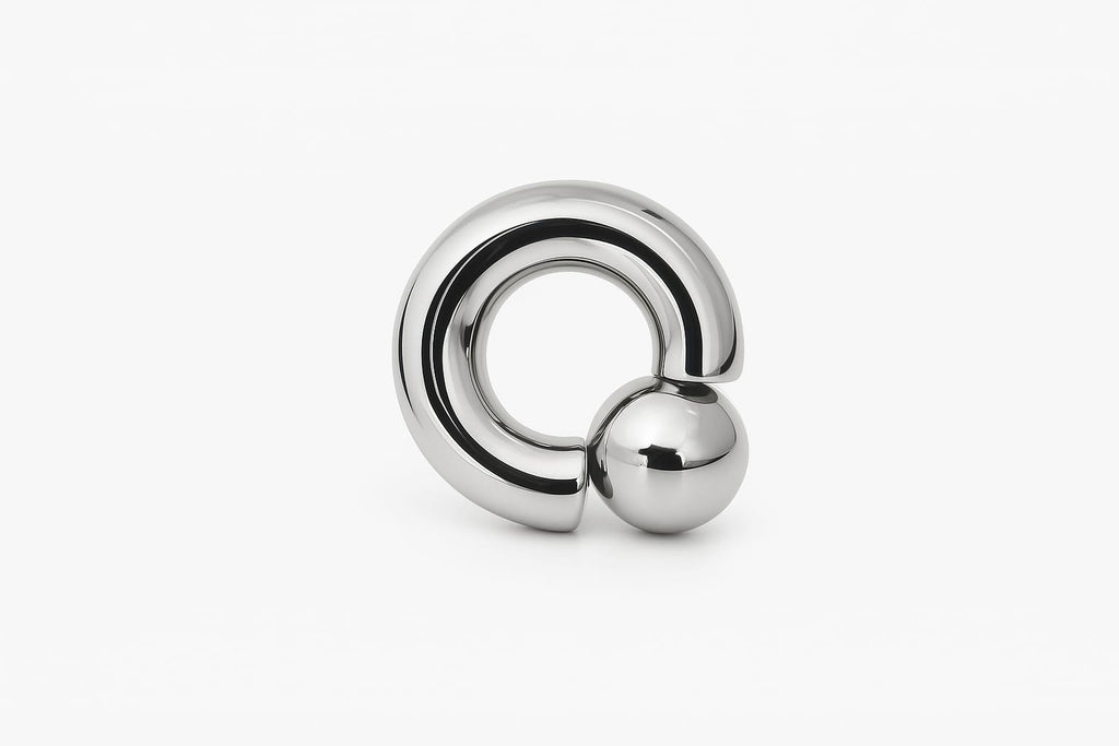 Mega Mini Monster Ring 8mm gauge (0g) | 12mm internal diameter | 316L stainless steel body jewellery