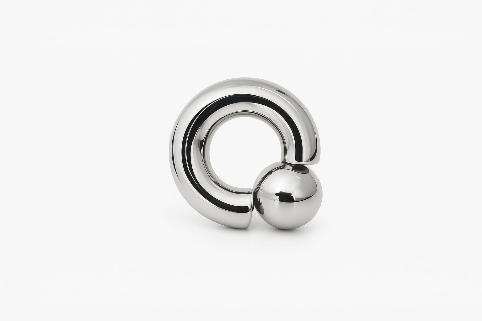 Mega Mini Monster Ring 8mm gauge (0g) | 12mm internal diameter | 316L stainless steel body jewellery