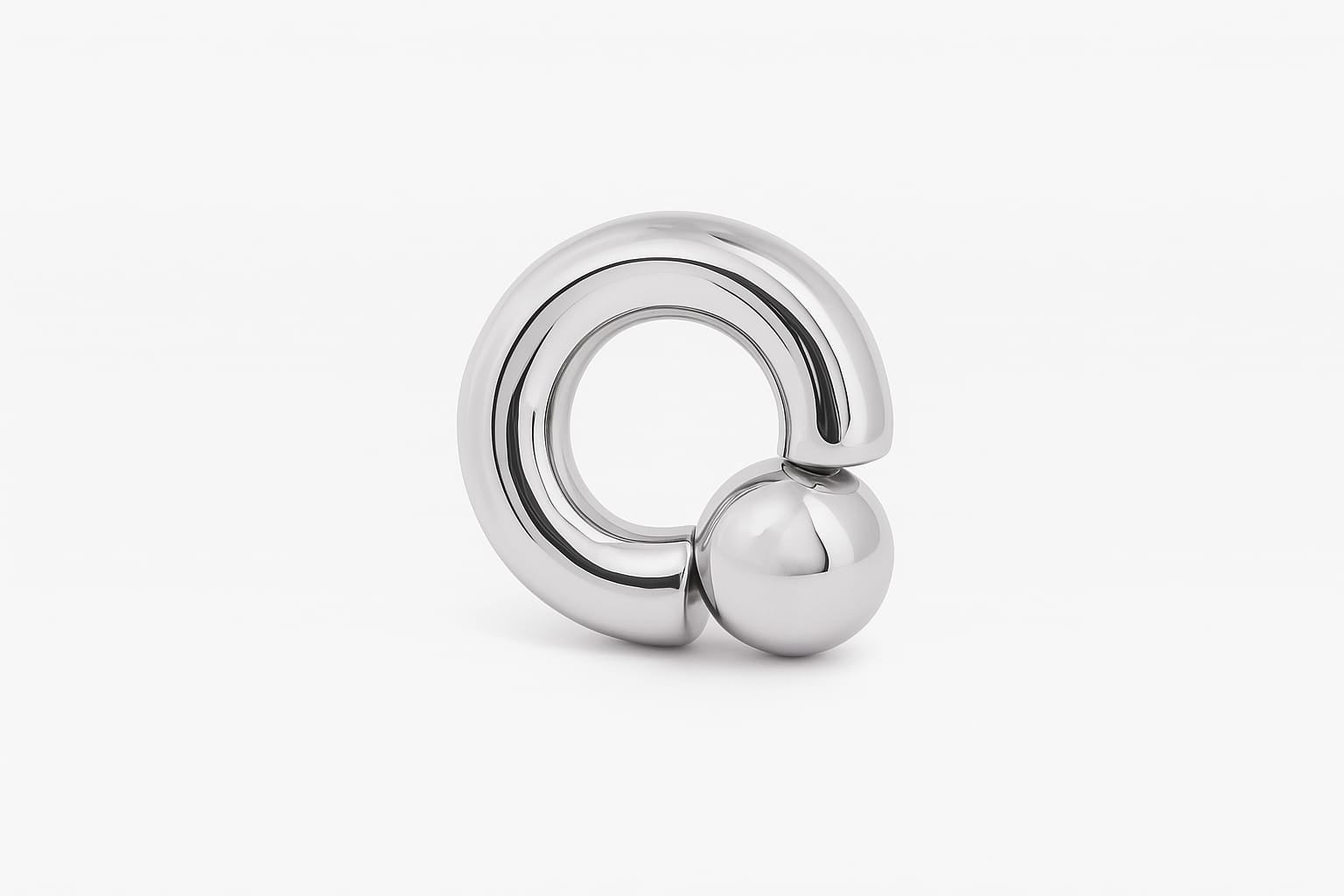 Mega Mini Monster Ring 8mm gauge (0g) | 12mm internal diameter | 316L stainless steel body jewellery