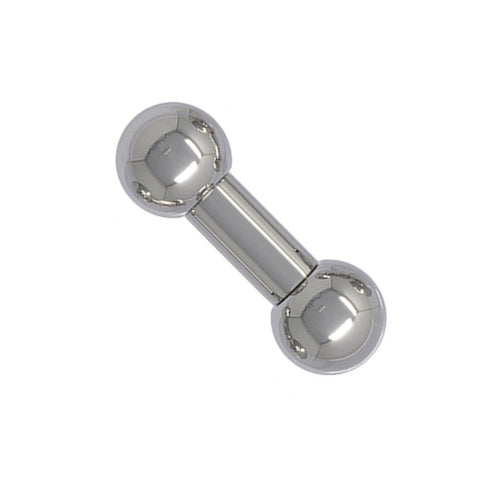 10mm gauge (00g) Barbell | Internally threaded 316L stainless steel body jewellery