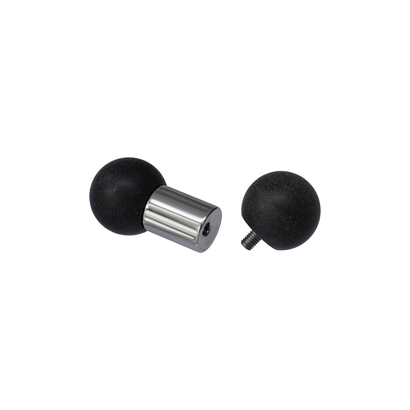 10mm gauge (00g) Eclipse Barbell | Internally Threaded 316L Stainless Steel Body Jewellery