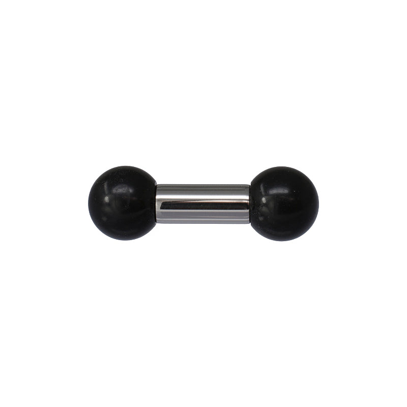6mm gauge (2g) Eclipse Barbell | Internally threaded 316L stainless steel body jewellery