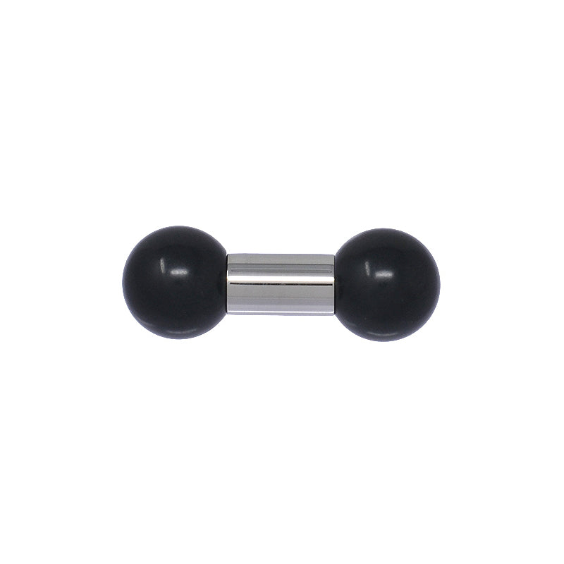 7mm gauge (1g) Eclipse Barbell | Internally threaded 316L Stainless Steel Body Jewellery