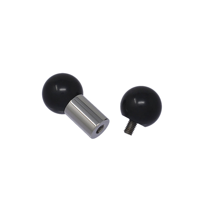8mm gauge (0g) Eclipse Barbell | Internally threaded 316L Stainless Steel Body Jewellery