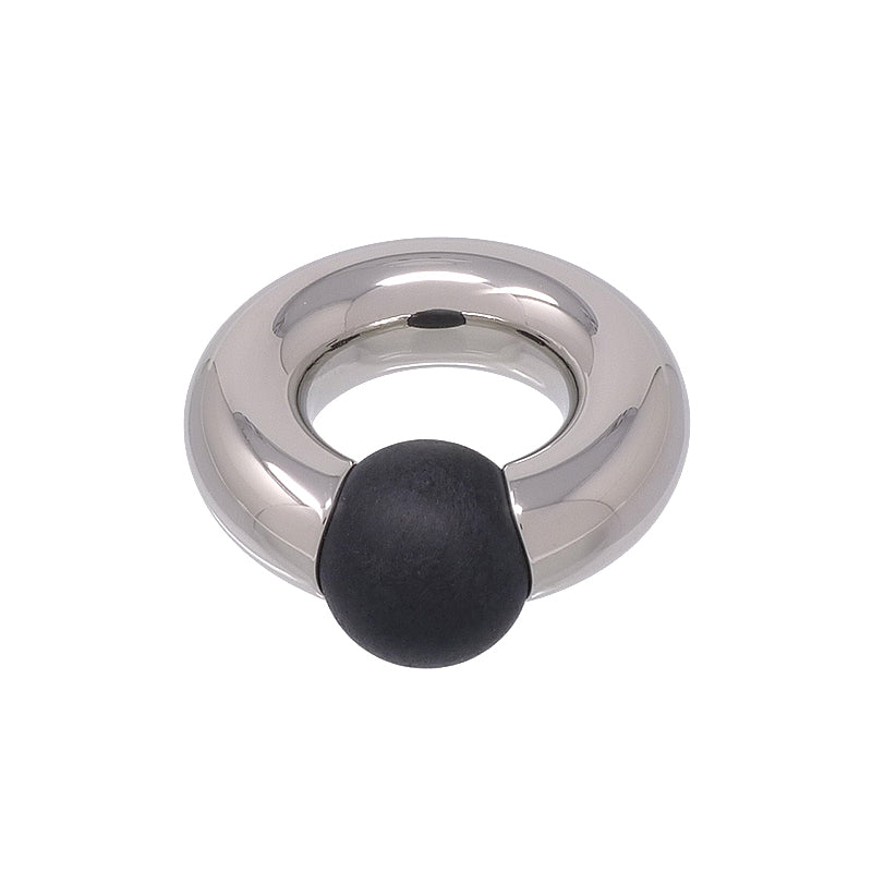 Trojan Ball Closure Ring 8mm gauge (0g) | 316L Stainless Steel body jewellery