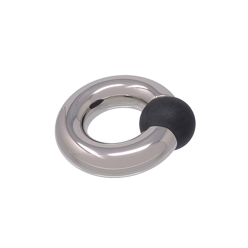 Trojan Ball Closure Ring 8mm gauge (0g) | 316L Stainless Steel body jewellery